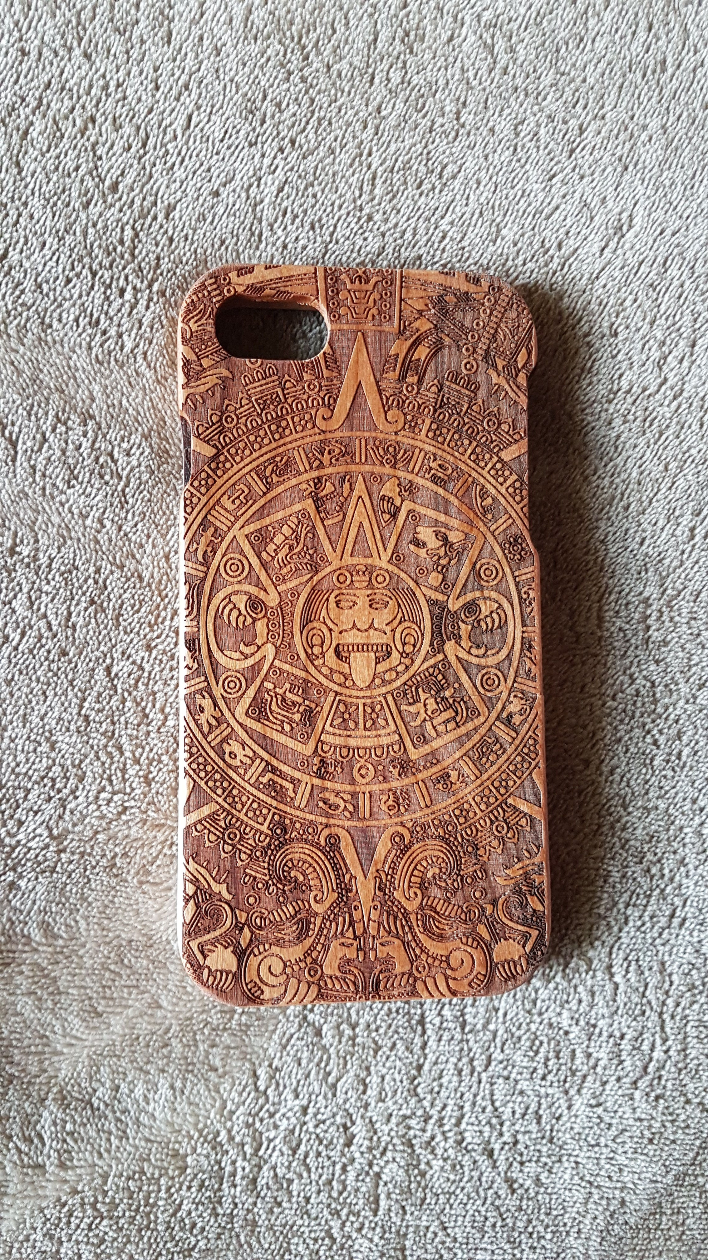 Case de bambú calendario azteca