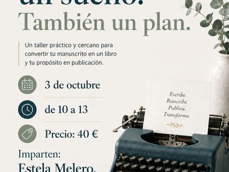 Publicar es un sueño. También un plan