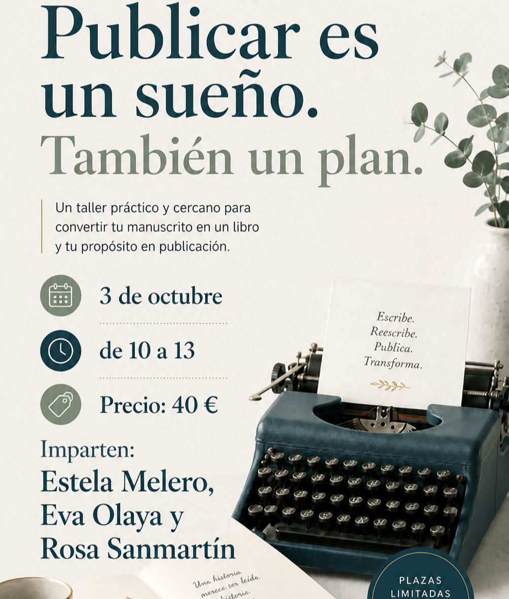 Taller Publicar es un sueño. También un plan