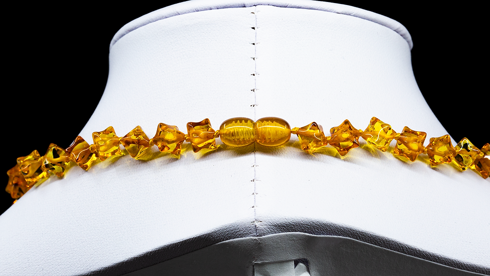 Thumbnail: Amber Necklace #HEDGN002