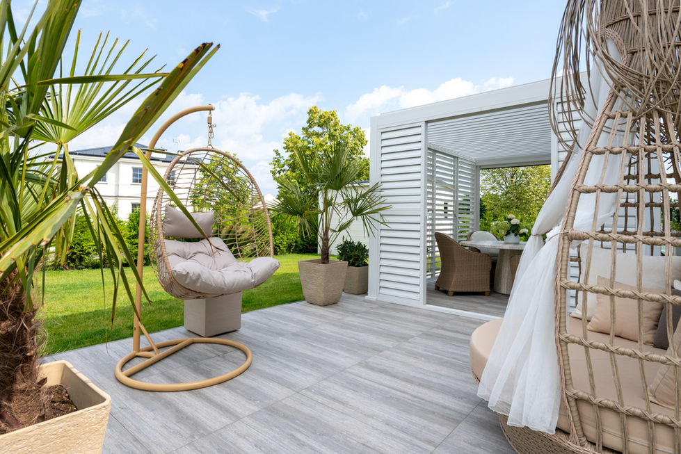 Mediterranean Resort style terrace 2