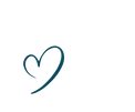 Two heart icons together