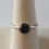 Thumbnail: 1ct Black Moissanite Crown Set Ring Size 7.5