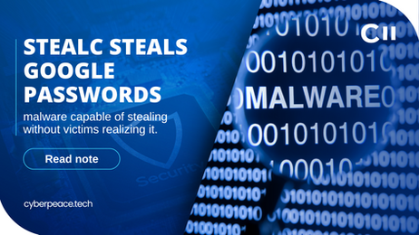 StealC: El virus que roba contraseñas de Google