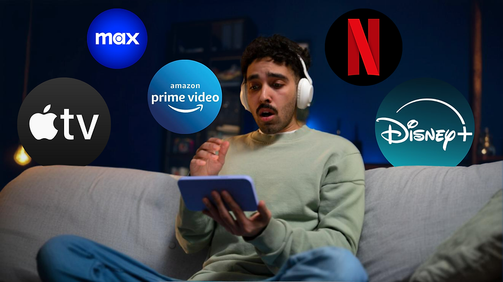 Cuentas de streaming robadas