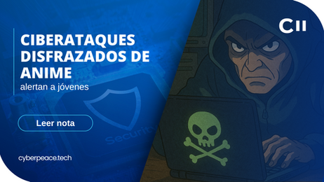Ciberataques disfrazados de anime alertan a jóvenes