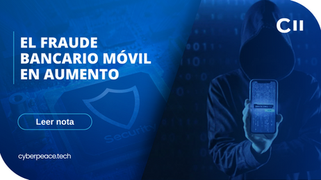 El fraude bancario móvil en aumento