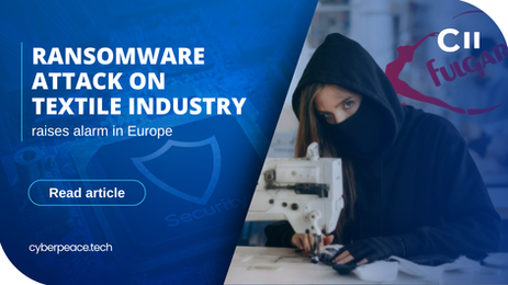 Ransomware attack on textile industry raises alarm in Europe