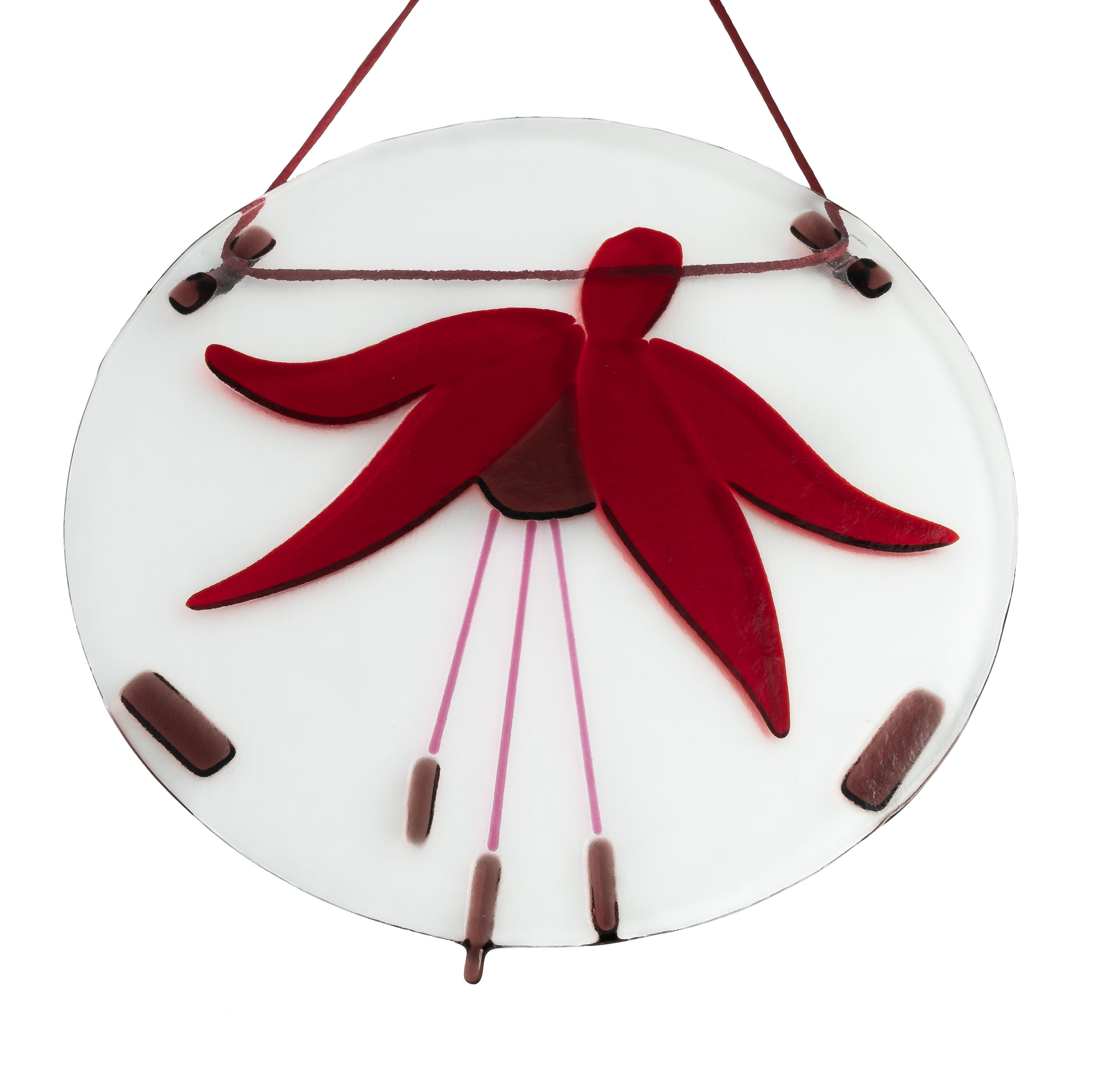 Medium Fuschia Suncatcher