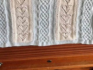 About the Pattern: Sage Baby Blanket