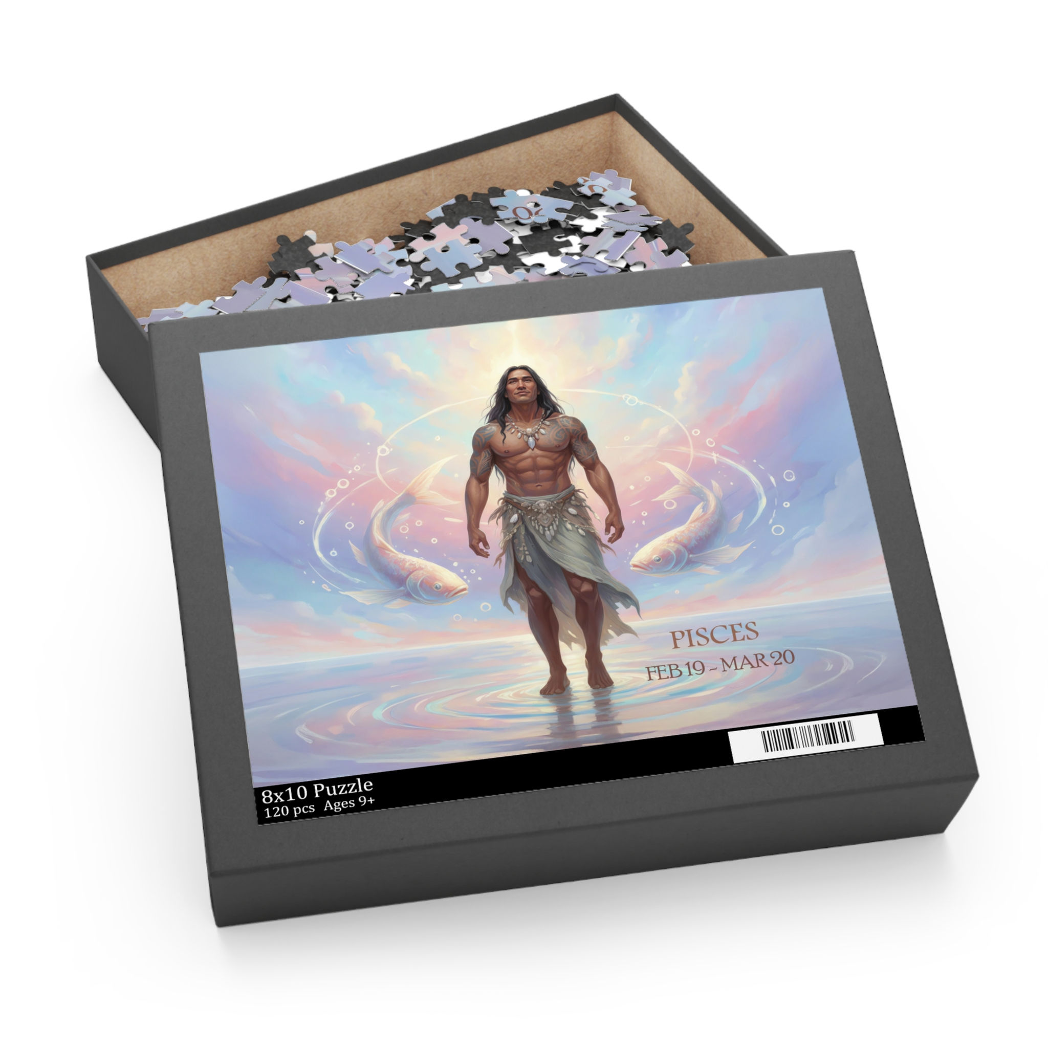 Pisces Zodiac Man Puzzle