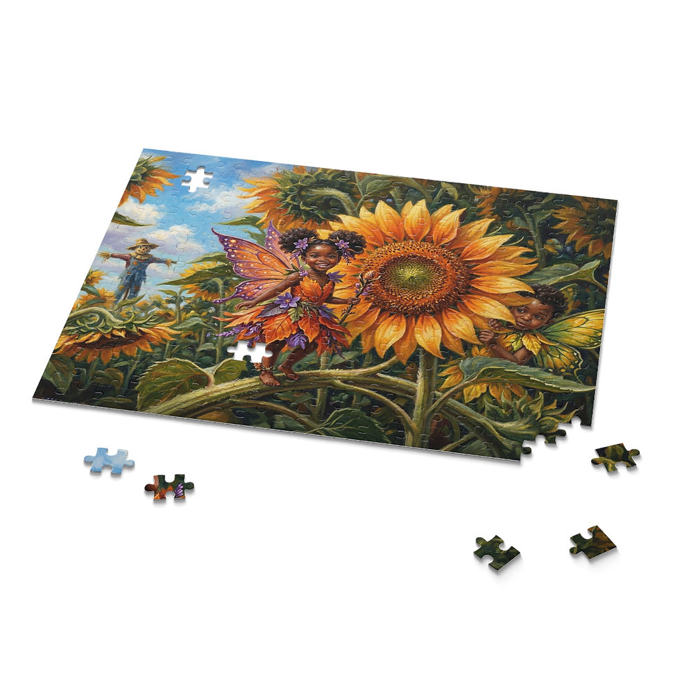 Thumbnail: Sunflower Child Jigsaw Puzzle