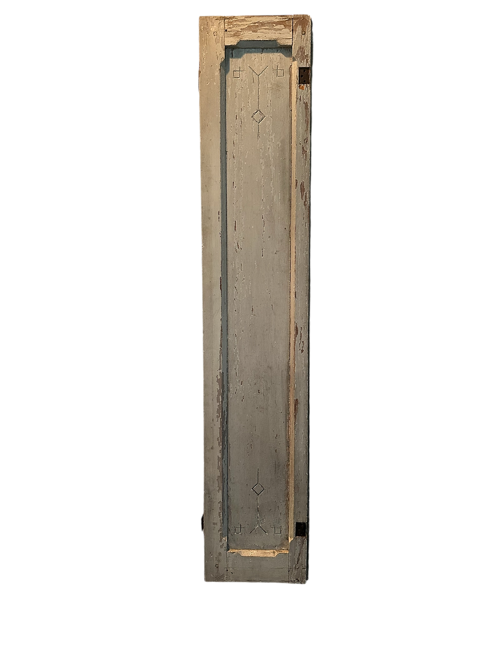 Thumbnail: White patina french shutter door