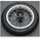 Thumbnail: 12" SILVER REAR RIM WHEEL TIRE FOR DISC BRAKE PIT DIRT BIKE 12MM WHEEL BEARING S