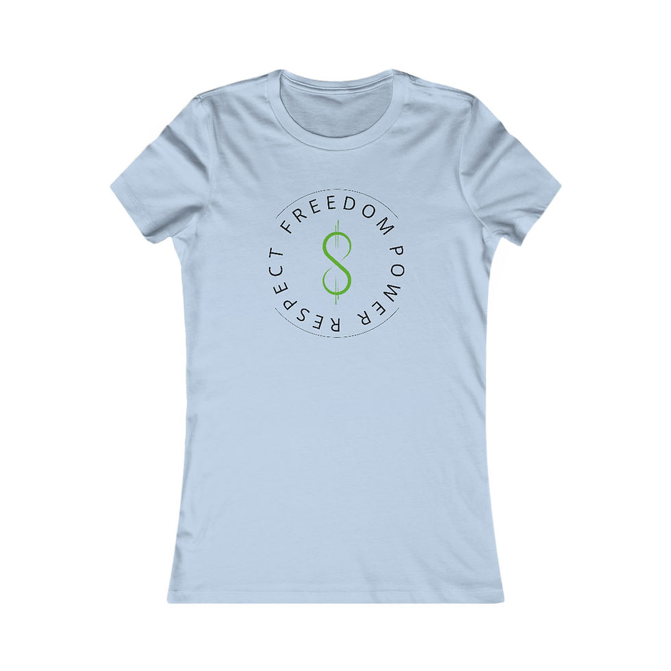 Thumbnail: FREEDOM POWER RESPECT WOMENS FAVORITE TEE