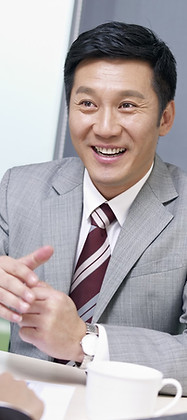愉快的生意人