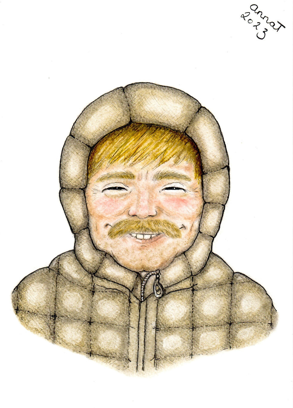 Spirit Art - Canadian Rock Climber called Michael
