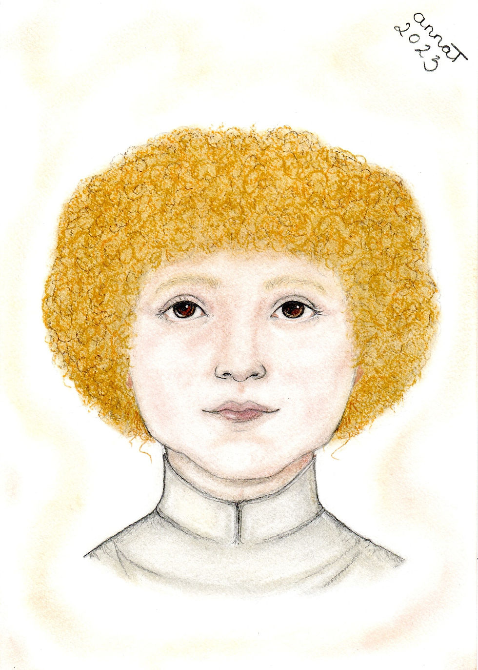 Spirit Art - 1800's Girl called Jezabella