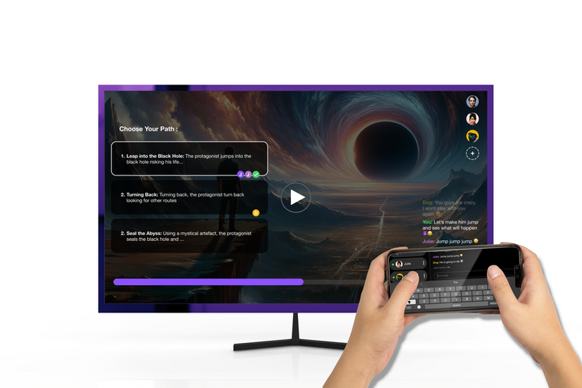 Interaction through phone