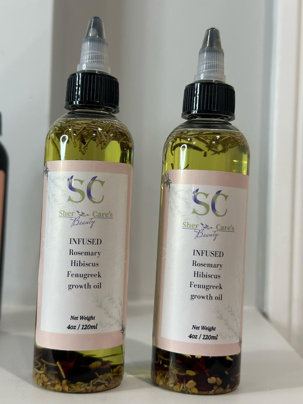 Thumbnail: Infused Rosemary Hibiscus Fenugreek growth oil