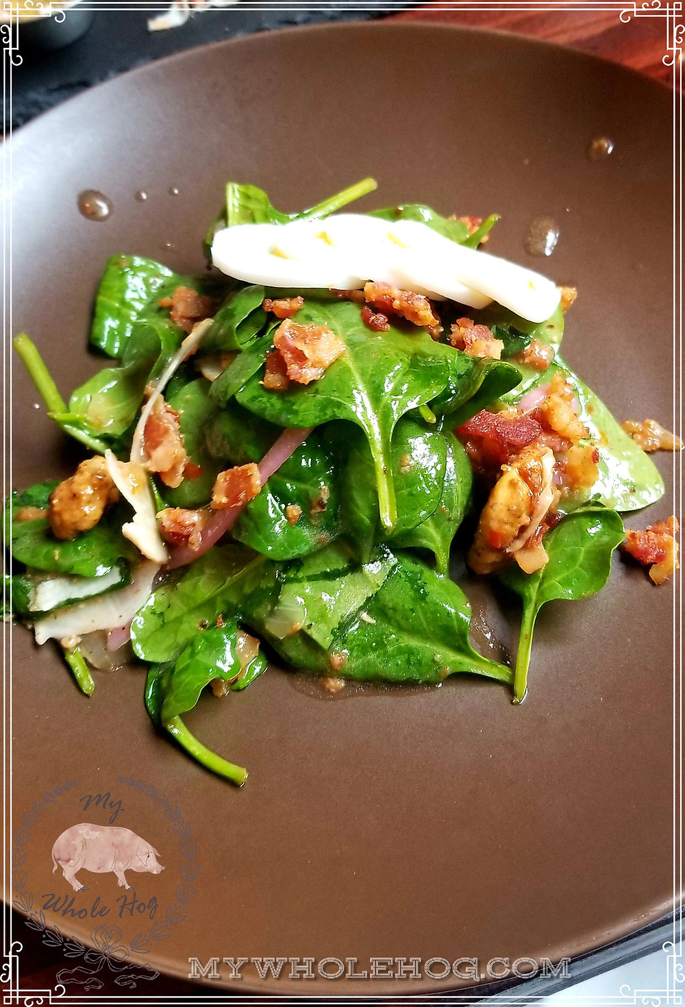 Spinach and Bacon, Bacon, Bacon