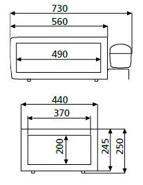 Miniaturbild: CD 30W Front weiß CoolMatic