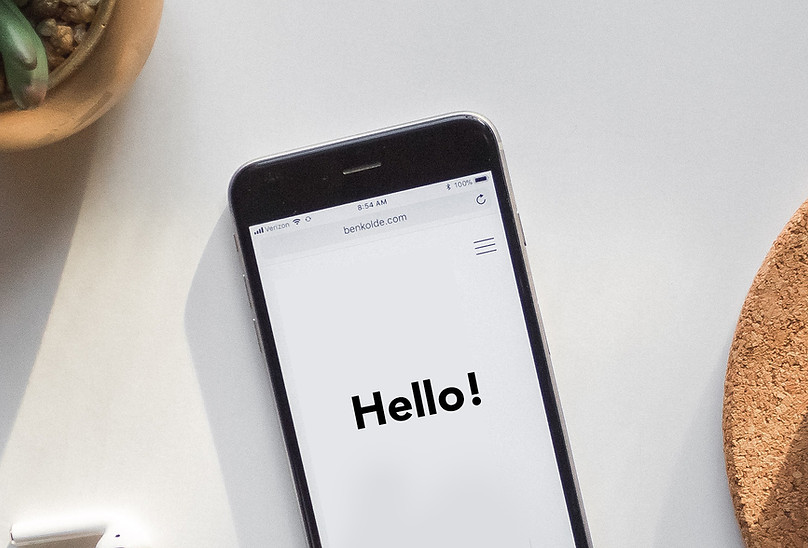 Phone on Desk