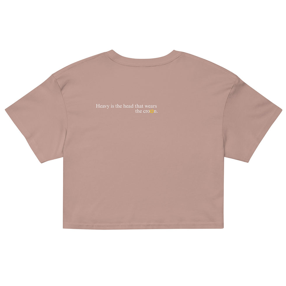 Thumbnail: Idol club Heavy is the head crop top