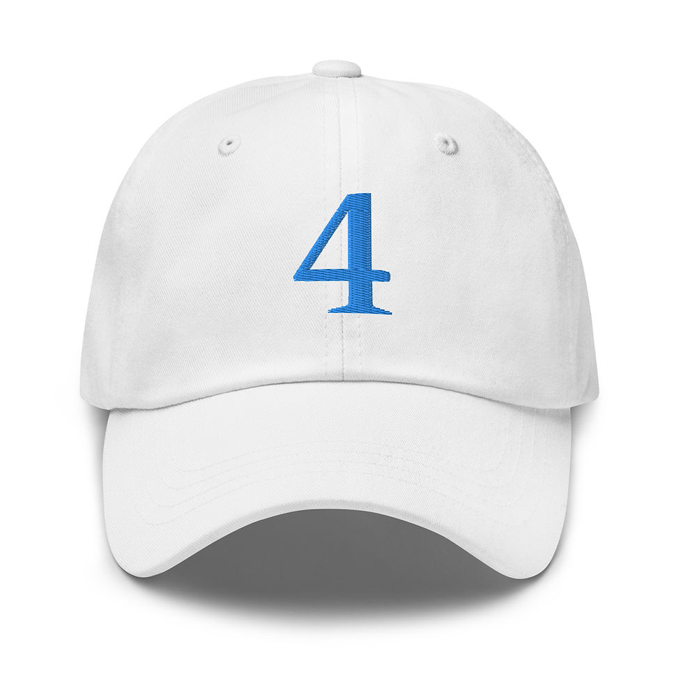 Thumbnail: 4 the dreamers Classic Dad Hat (Blue 4)