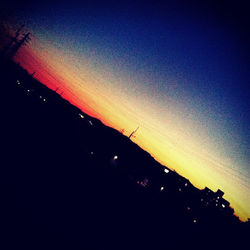 Rainbow sky of today