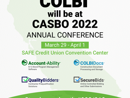 COLBI will be at CASBO 2022