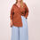 Miniatura: Camisa Oversized Marrom