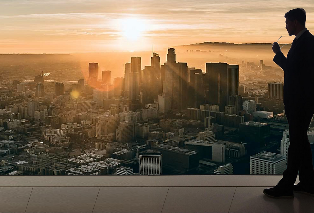 Downtown Los Angeles Sunset