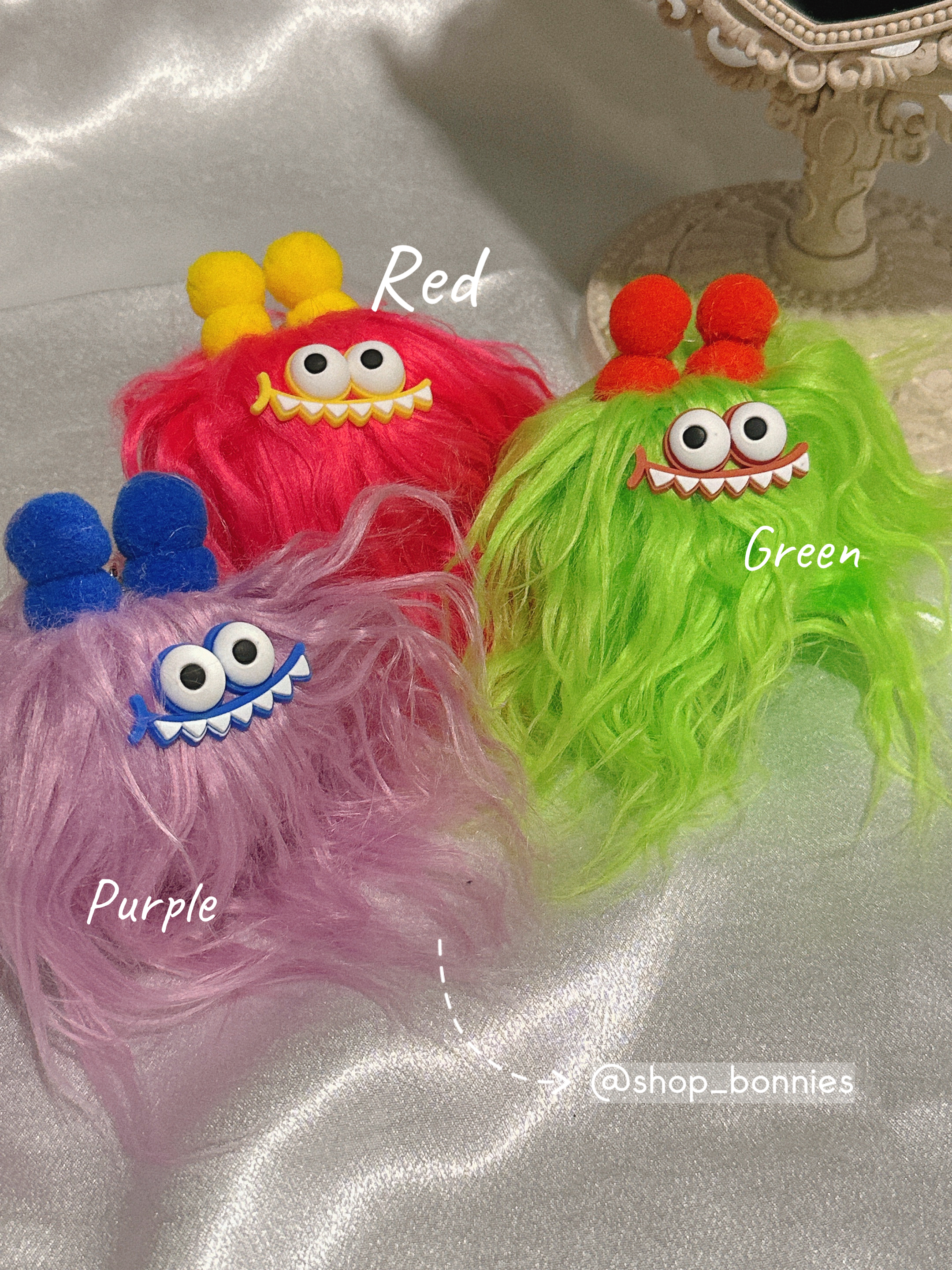 Head monster keyring