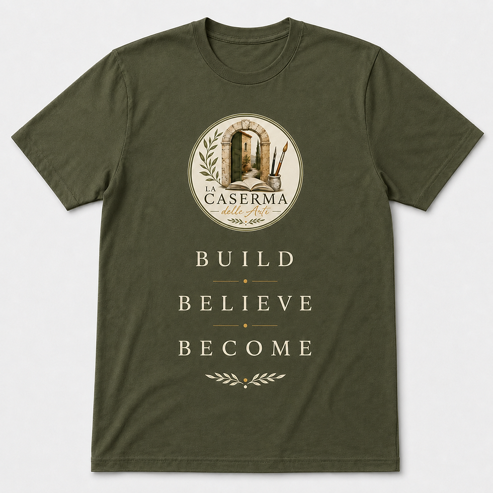 Man tshirt from La caserma delle arti