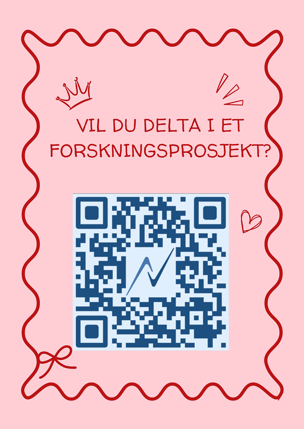 VIL DU DELTA I ET FORSKNINGSPROSJEKT?