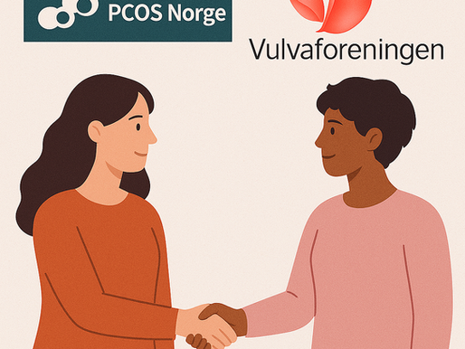 Samarbeid mellom PCOS Norge og Vulvaforeningen: Sammen om bedre forståelse av sammenhengen mellom PCOS og vulvalidelser