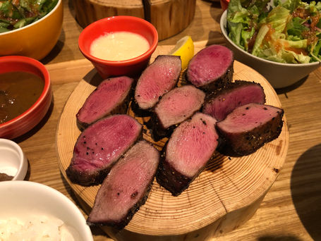 厚切り牛タンがおいしい🐄