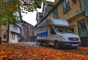 man with a van