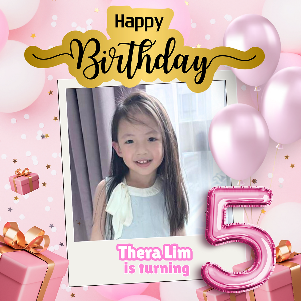 Thera Lim 5 Year Old Birthday Party