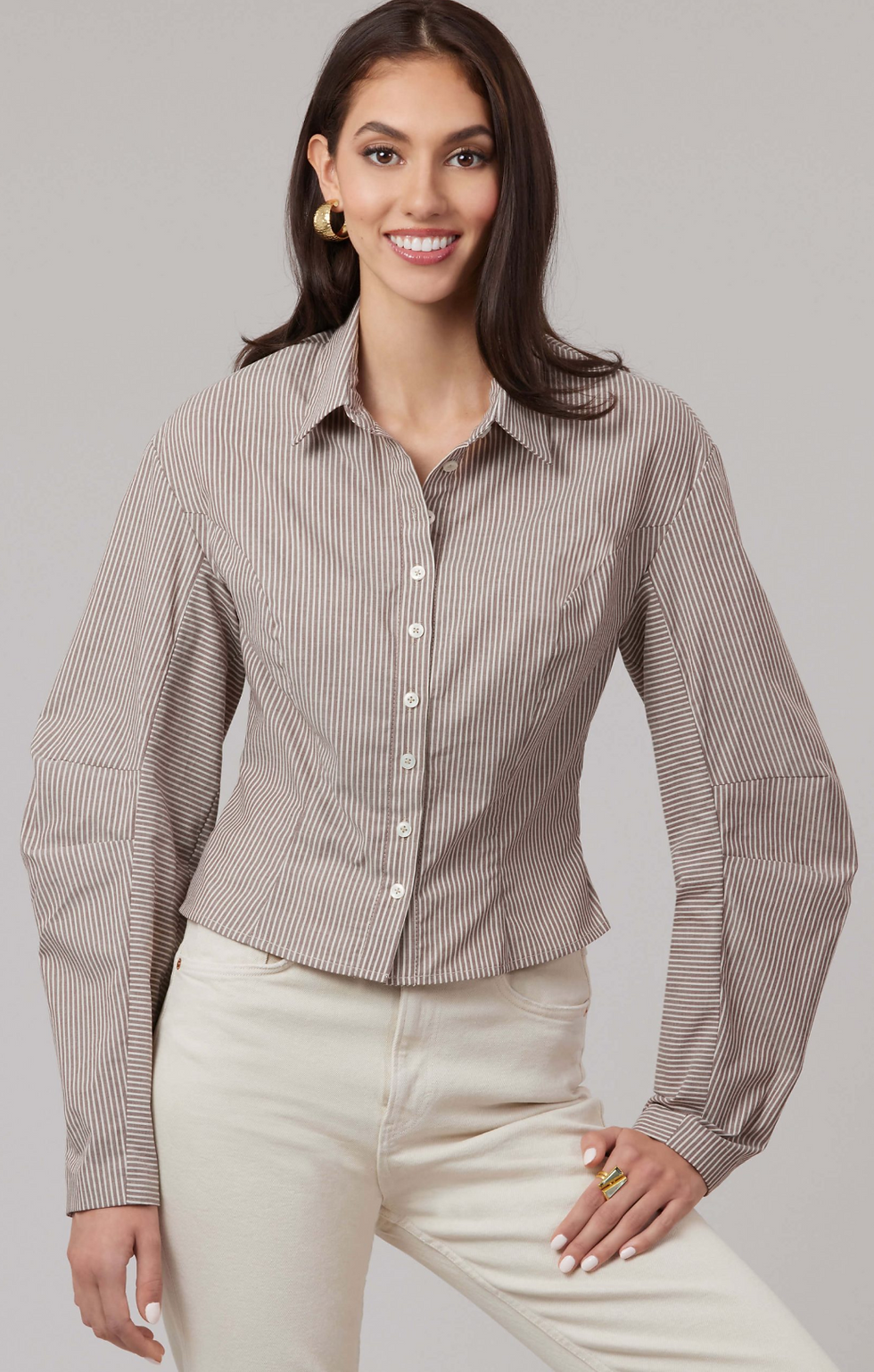 Thumbnail: McCall’s Pattern M8580 Misses’ Shirt in Two Lengths