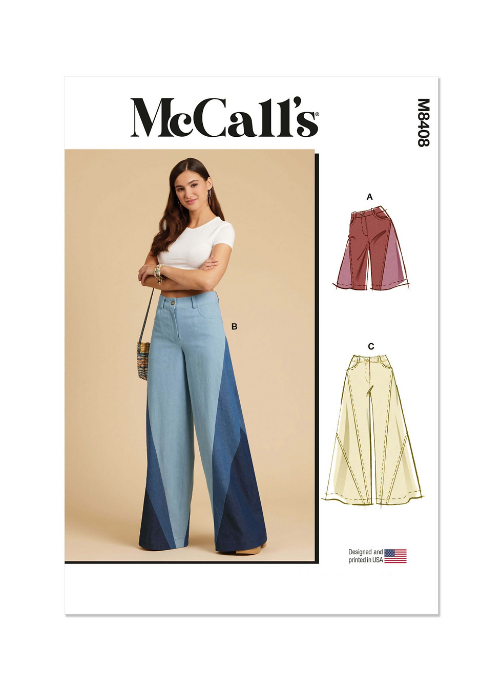 Thumbnail: McCall’s Pattern M8408 Misses’ Shorts and Trousers