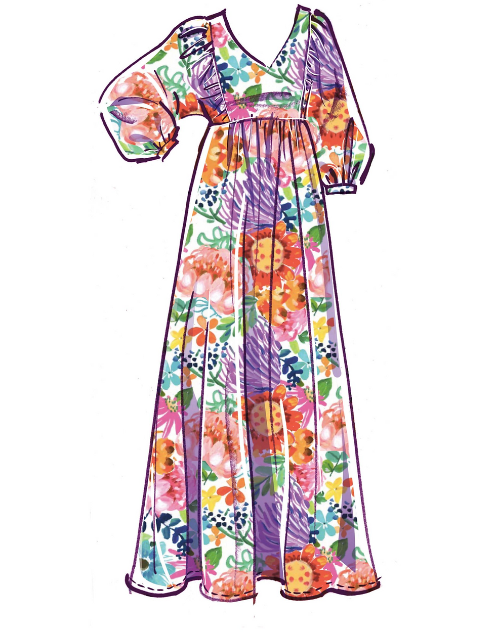 Thumbnail: McCall’s Pattern M8312 Misses’ Dresses
