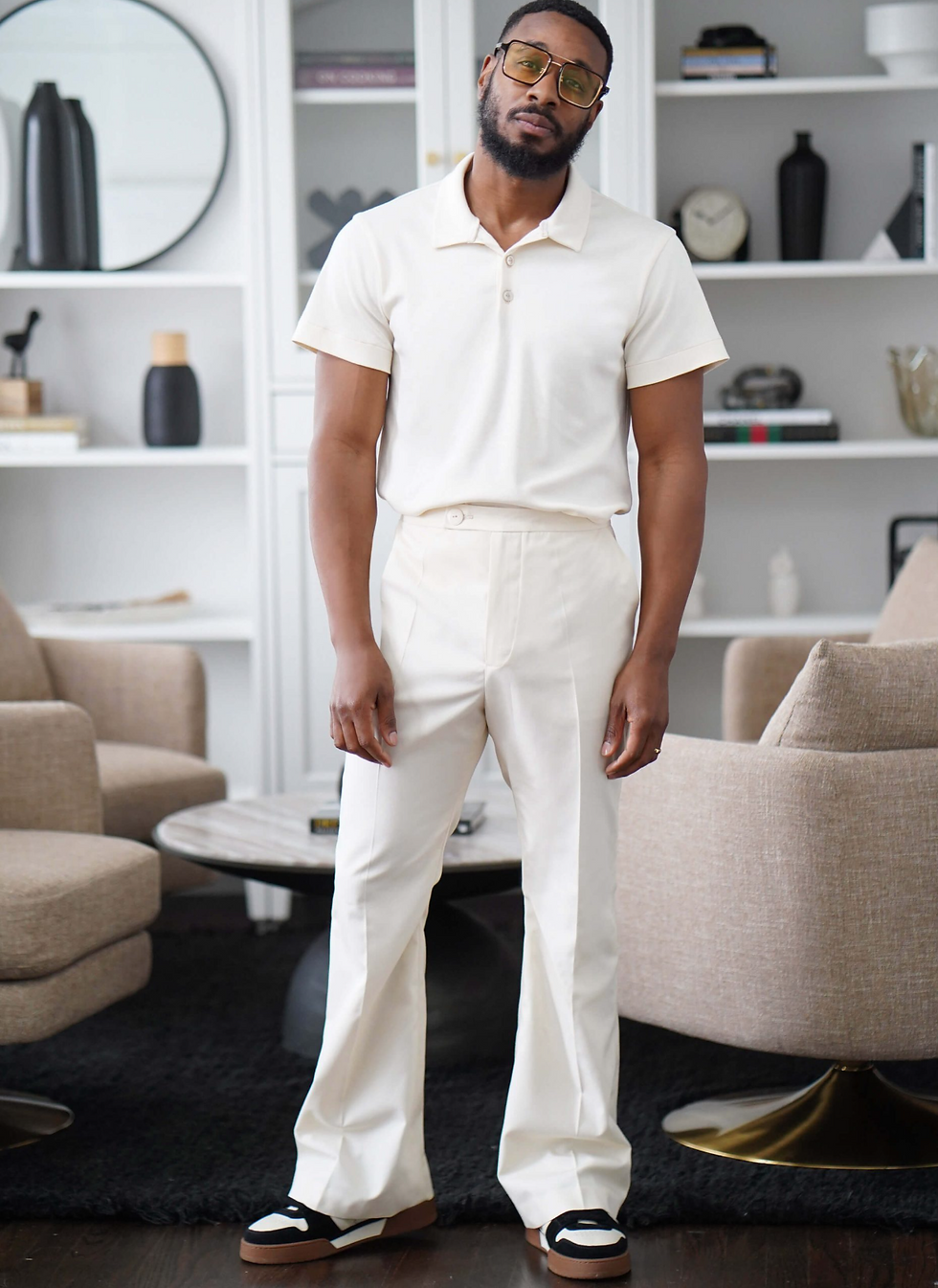 Thumbnail: Know Me Pattern ME2035 Men’s Polo Shirt and Trousers