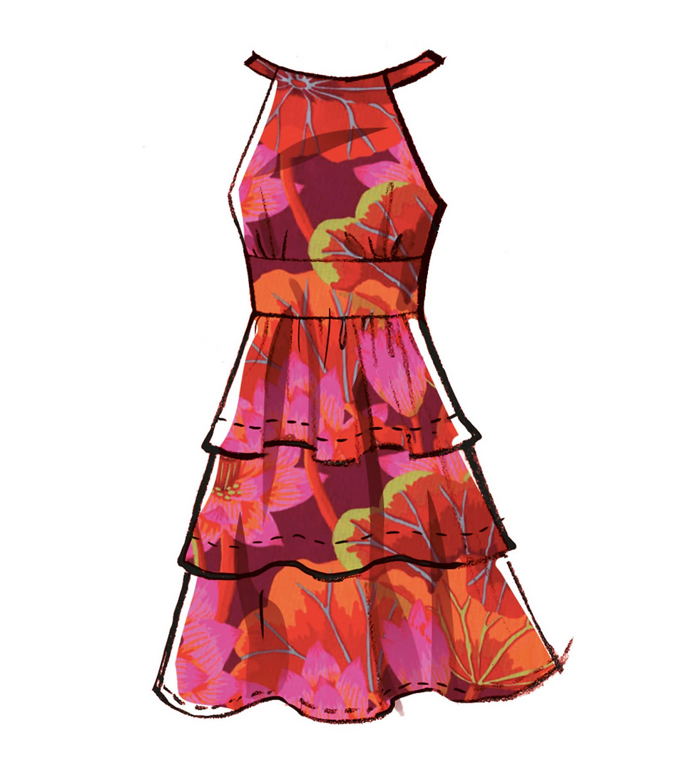 Thumbnail: McCall’s Pattern M8322 Misses’ Dresses