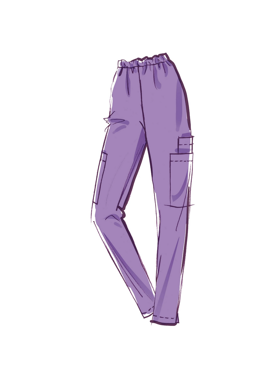 Thumbnail: McCall’s Pattern M8468 Misses’ Scrubs