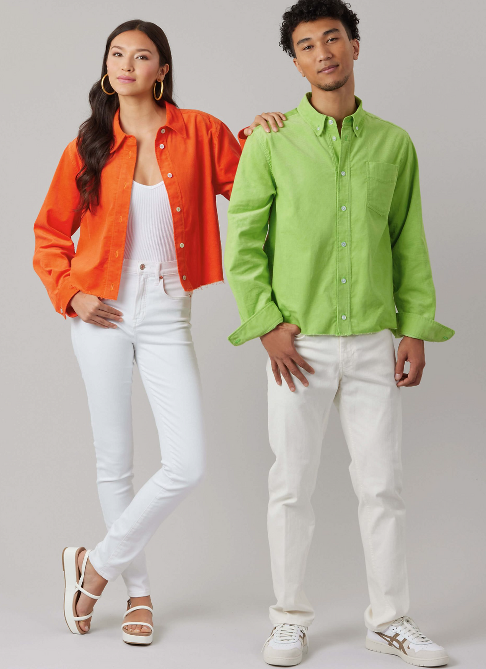 Thumbnail: McCall’s Pattern M8566 Unisex Shirt in Three Lengths