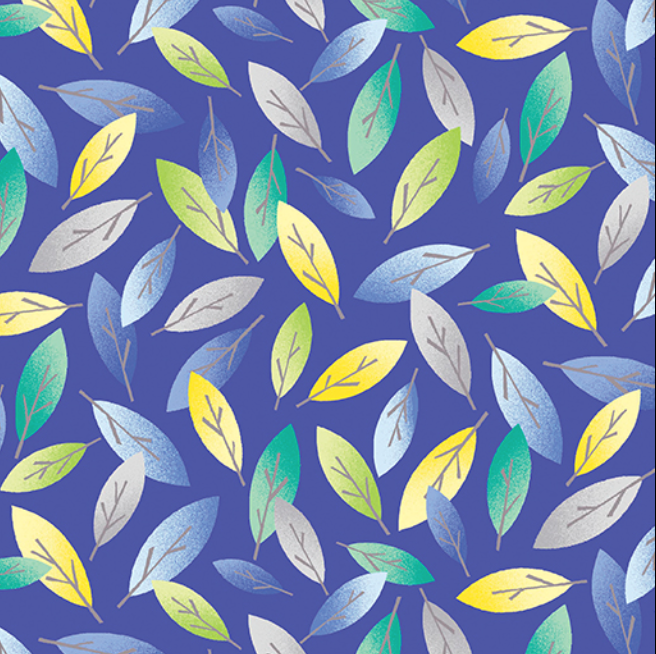 Eucalyptus leaves fabric