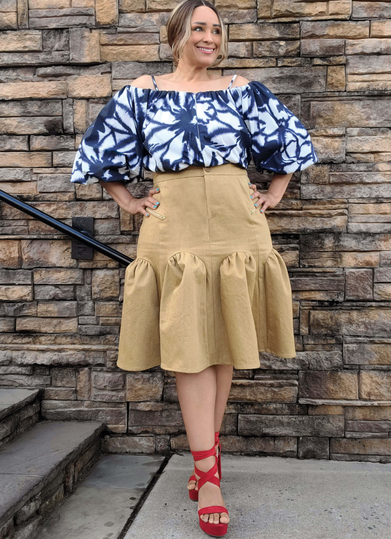 Thumbnail: Know Me Pattern ME2093 Misses’ and Women’s Top and Skirt