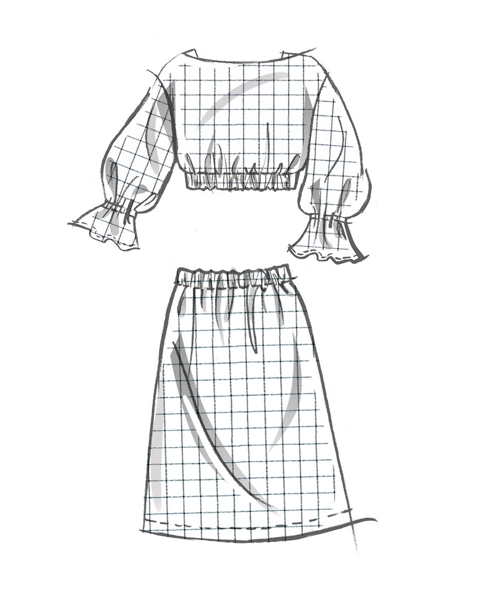 Thumbnail: McCall’s Pattern M8295 Girls’ Tops, Skirts, Shorts and Trousers